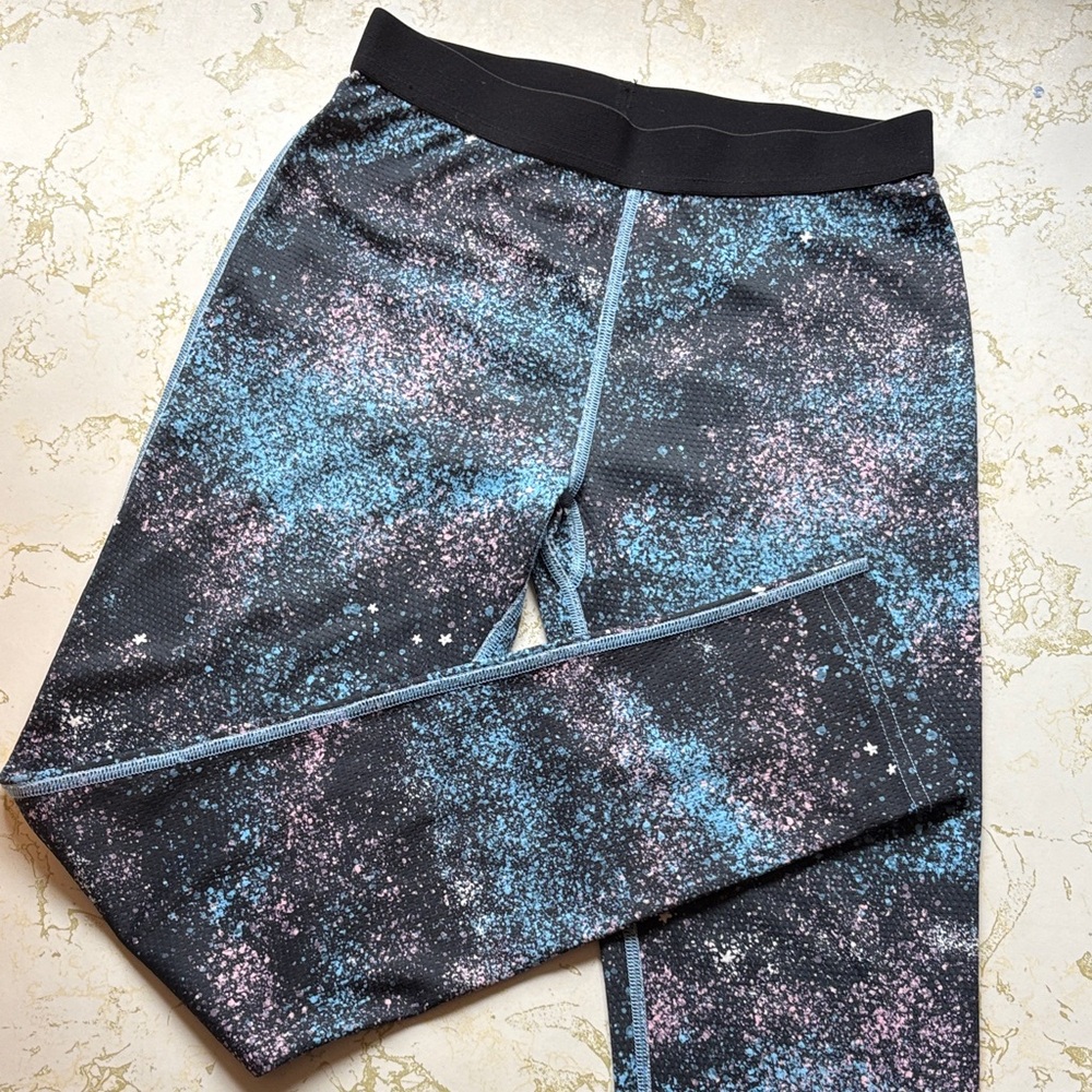 Stellar Sparkle Kids Base Layer Leggings - Ski 🎿